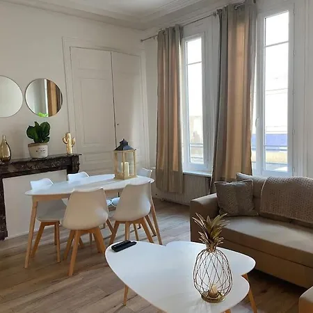 Le Galet Blanc Cosy T2 En Centre Du Havre Apartment *